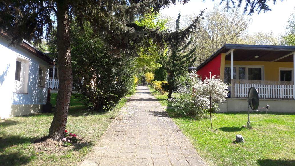 Bungalows Zur Alten Faehre Werder  Exteriör bild
