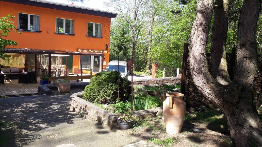 Bungalows Zur Alten Faehre Werder  Exteriör bild