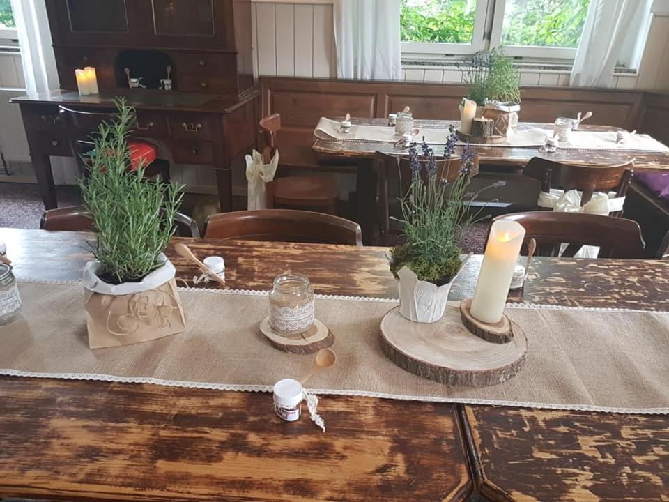Bungalows Zur Alten Faehre Werder  Exteriör bild